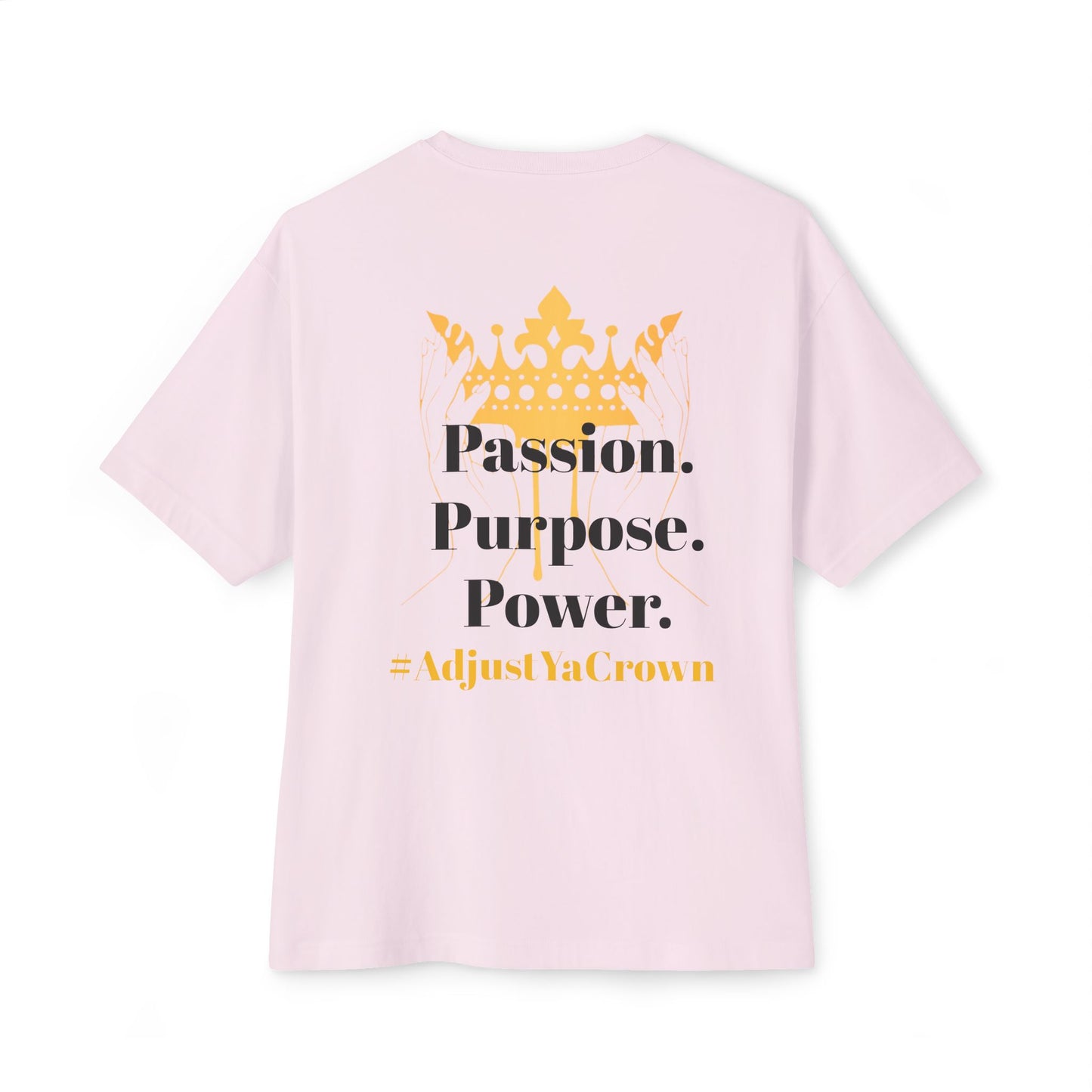 AYC Passion. Purpose. Power. Unisex Oversized Boxy Tee