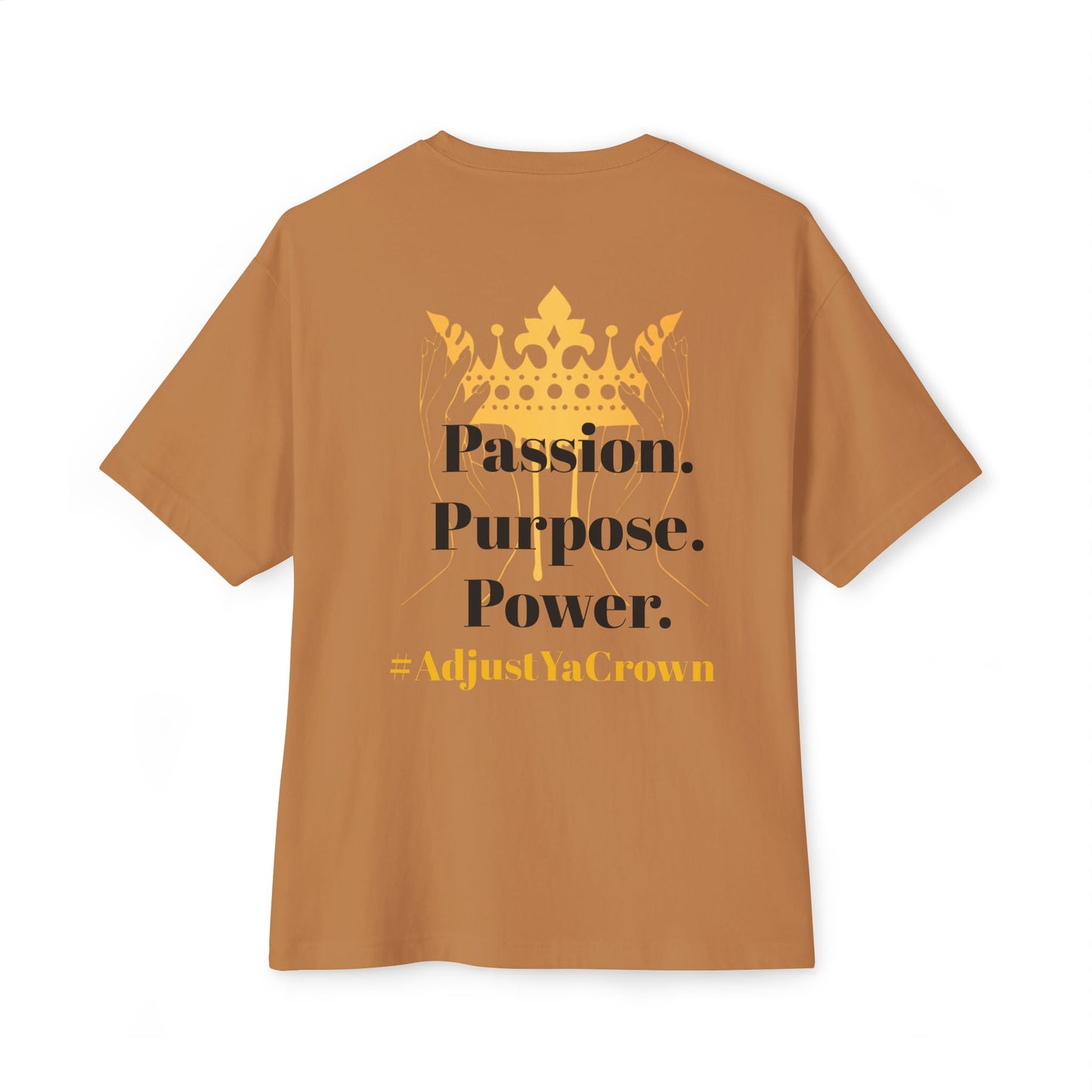 AYC Passion. Purpose. Power. Unisex Oversized Boxy Tee