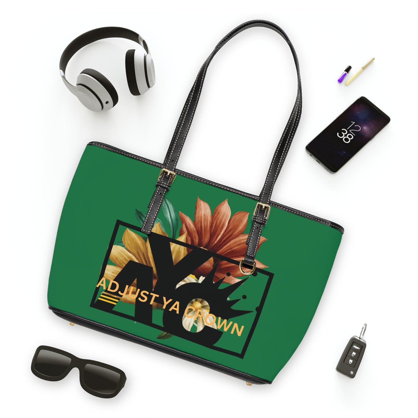 AYC PU Leather Shoulder Bag
