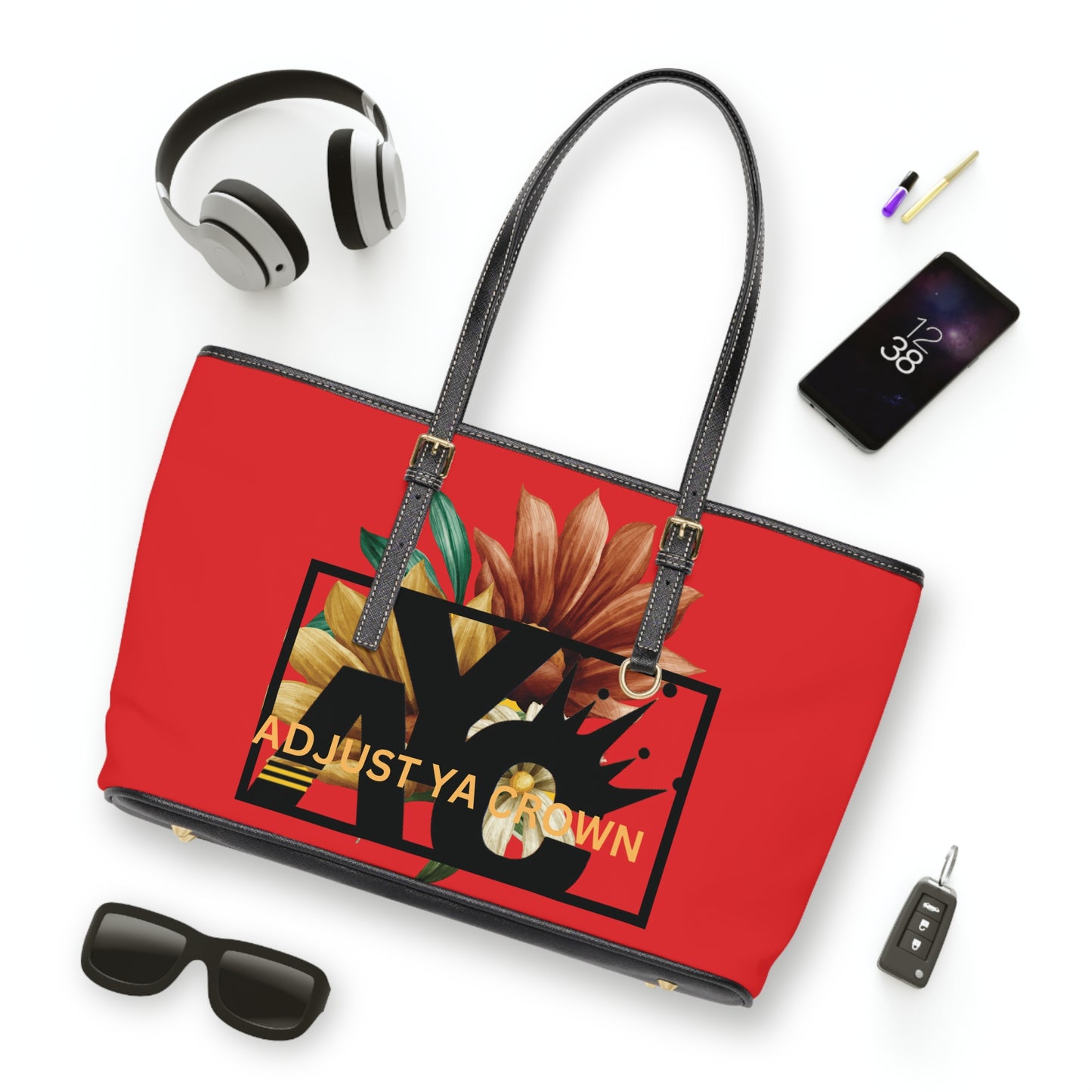AYC PU Leather Shoulder Bag