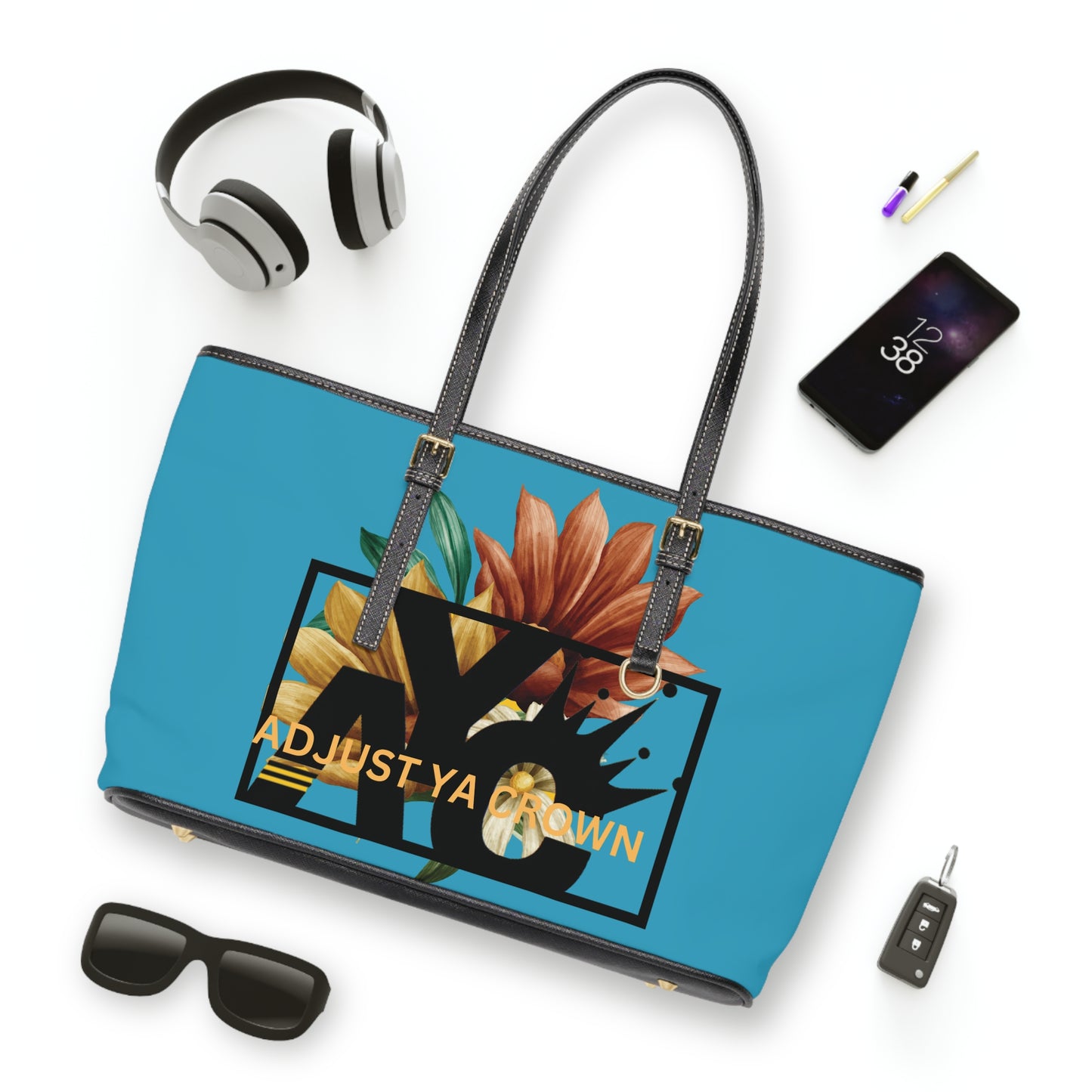 AYC PU Leather Shoulder Bag