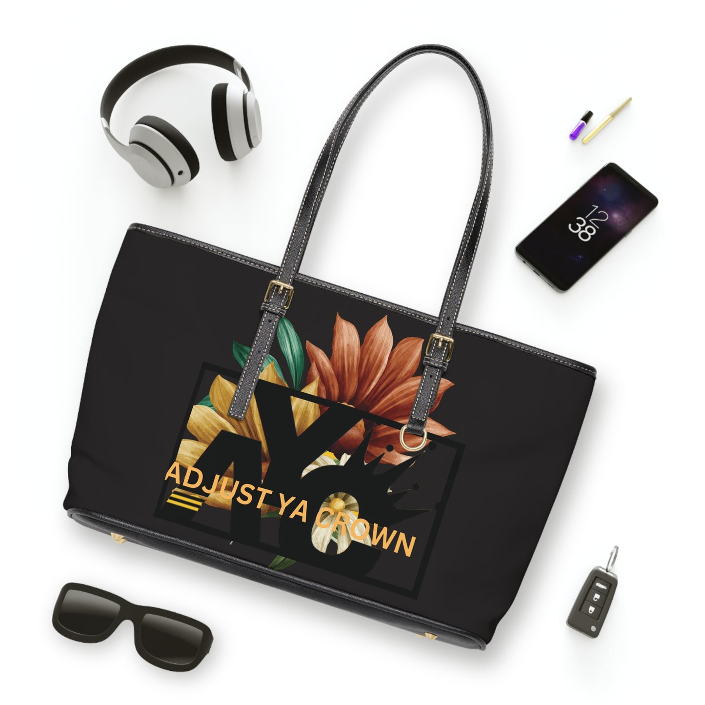 AYC PU Leather Shoulder Bag