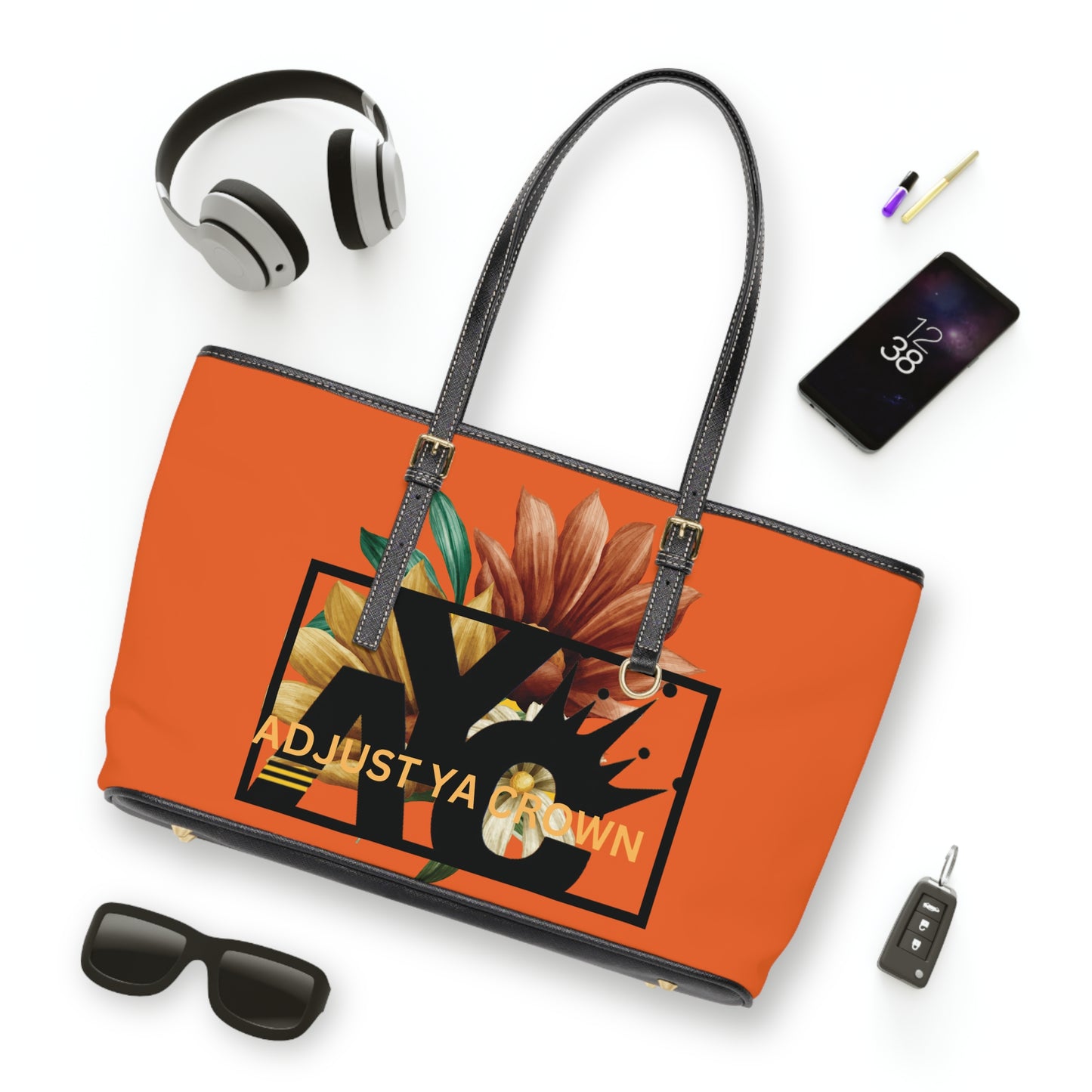 AYC PU Leather Shoulder Bag